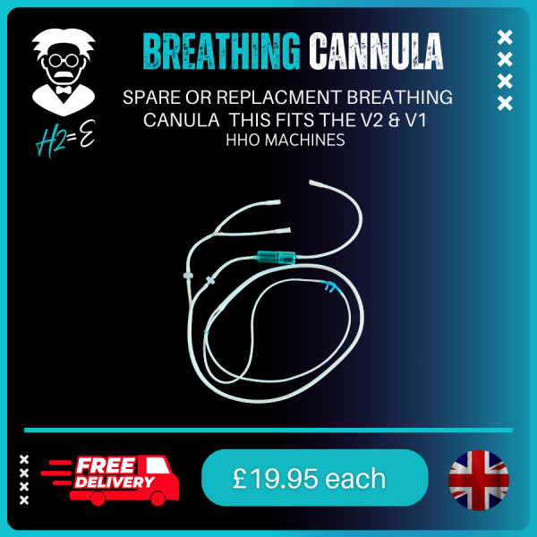 Replacement Breathing Cannula for V1 & V2 HHO